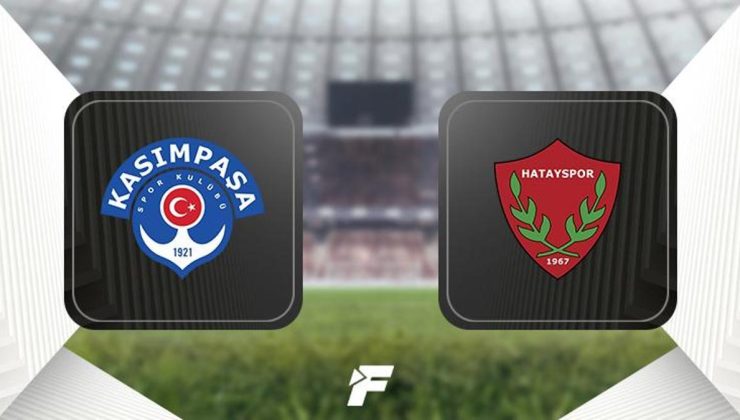 Kasımpaşa-Hatayspor maçı ne zaman, saat kaçta, hangi kanalda? (Muhtemel 11'ler)