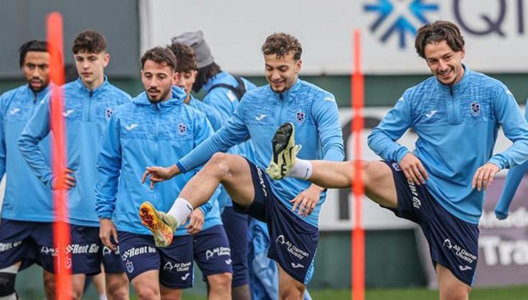 Trabzonspor’da, Fenerbahçe hazırlıklarına başladı