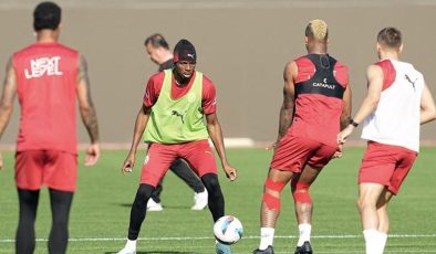 Galatasaray, Trabzonspor maçı hazırlıklarını sürdürdü
