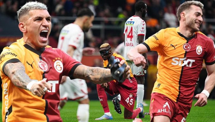 (ÖZET) Galatasaray – Sivasspor maç sonucu: 4-1 | 25 dakikada 5 gol sonucu belirledi!