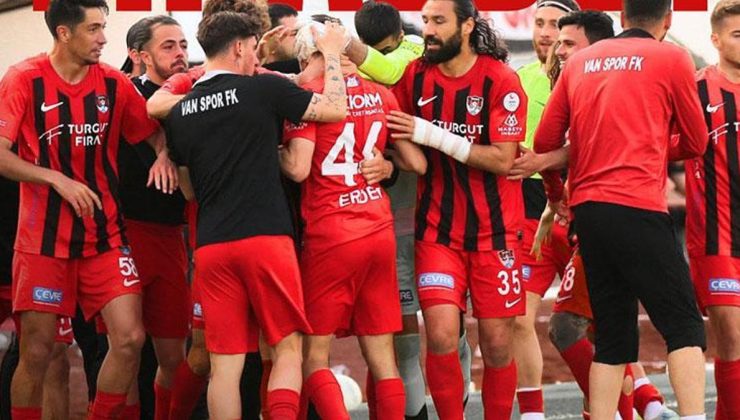 Vanspor deplasmanda kazandı! Üst tura yükseldi