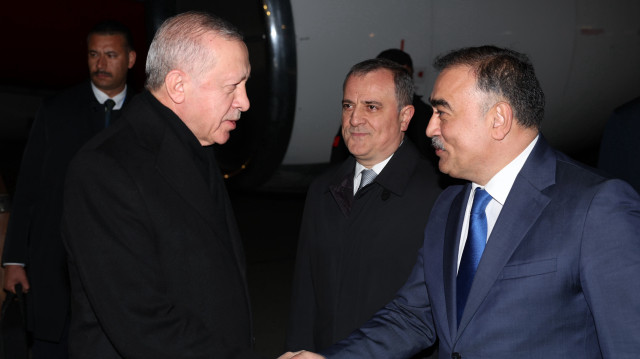 BM İklim Zirvesi’ne katılacak: Cumhurbaşkanı Erdoğan Azerbaycan’a ulaştı