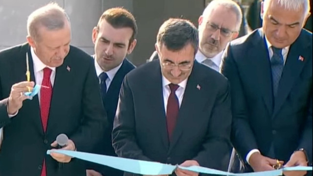 Cumhurbaşkanı Erdoğan Atatürk Kültür, Dil ve Tarih Yüksek Kurumu anma törenine katıldı