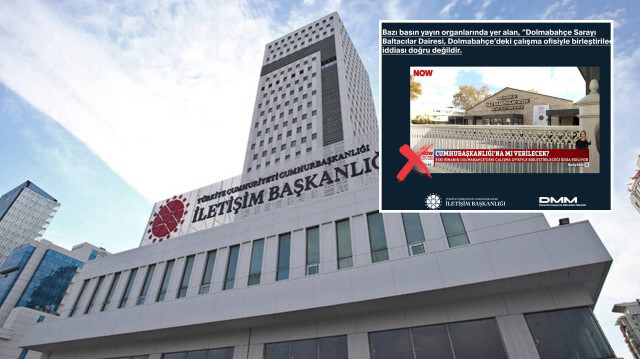 Dezenformasyonla Mücadele Merkezi’nden ‘Dolmabahçe’ iddialarına yalanlama