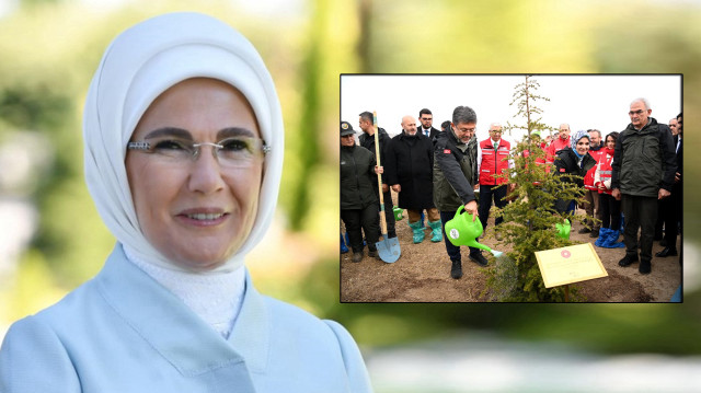Emine Erdoğan’dan Gazze Hatıra Ormanı’na ilişkin paylaşım: