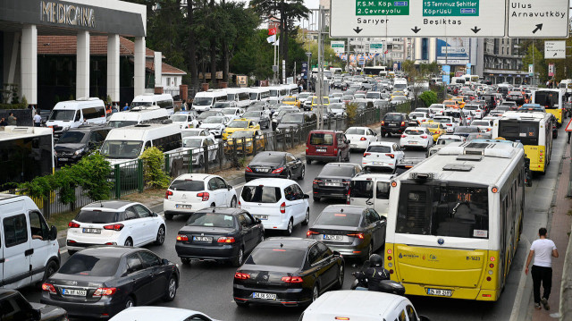 İstanbul’da trafik yoğunluğu: Yüzde 83’e ulaştı