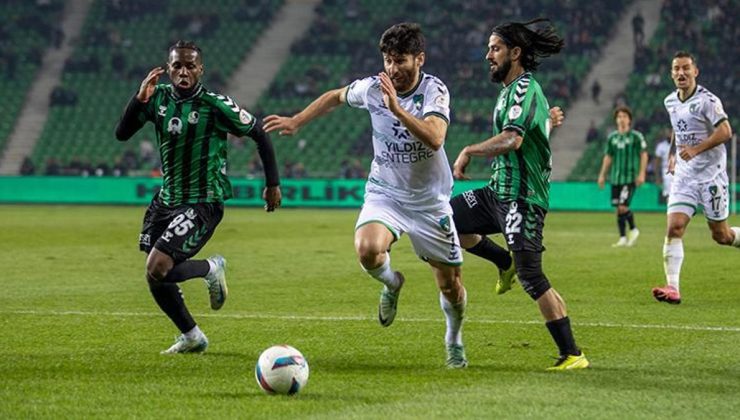 Olaylı derbi! (ÖZET) Sakaryaspor-Kocaelispor maç sonucu: 0-1