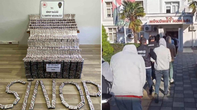 Sinop’ta zehir tacirlerine darbe: Piyasa değeri milyon lira