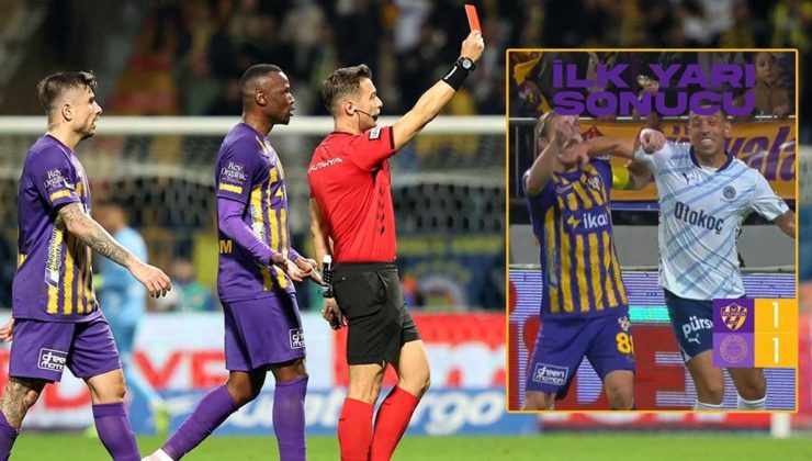Eyüpspor'dan ilk yarı paylaşımı! Fenerbahçe'nin golü öncesindeki pozisyona tepki…