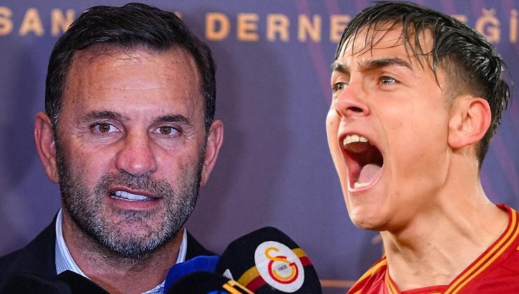 Galatasaray'da Okan Buruk'tan Paulo Dybala açıklaması!