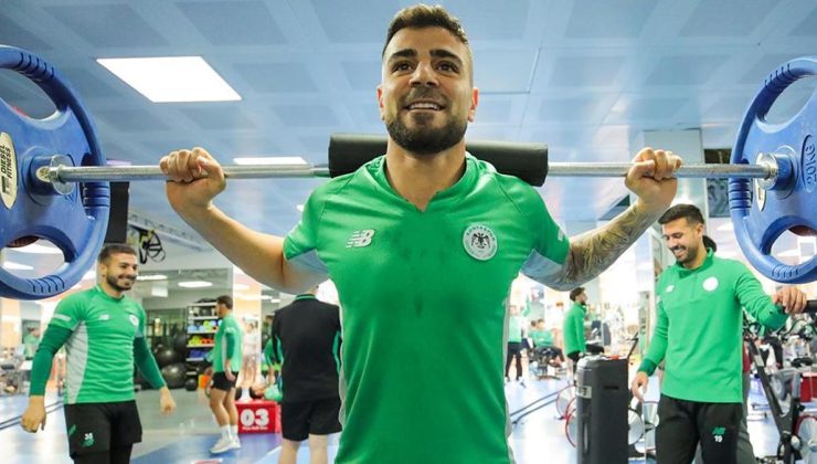 Konyaspor, Alanyaspor maçı öncesi hazı sürdürdü
