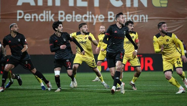 Pendikspor – İstanbulspor maç sonucu: 1-1