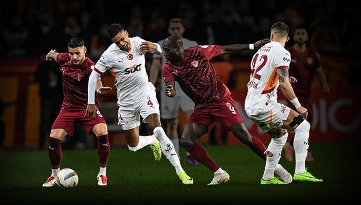 (ÖZET) GALATASARAY'A HATAYSPOR ŞOKU! Hatayspor – Galatasaray maçı sonucu: 1-1