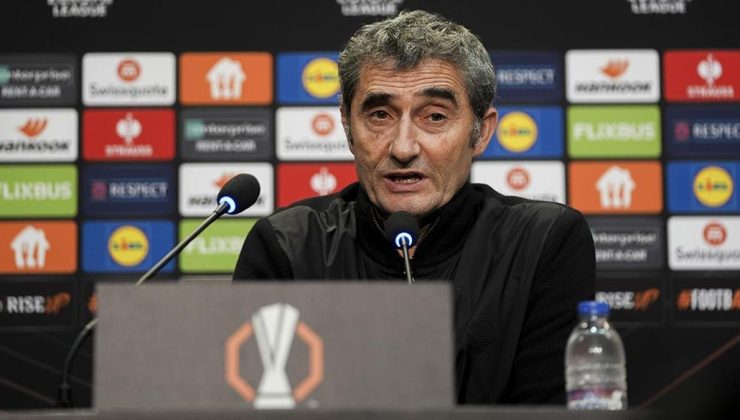 Beşiktaş yenilgisi sonrası Athletic Bilbao Teknik Direktörü Ernesto Valverde: Hak ettikleri bir galibiyet aldılar