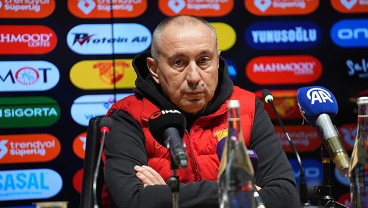 Göztepe Teknik Direktörü Stanimir Stoilov: 'Bizim problemimiz ikinci golü bulamamak'