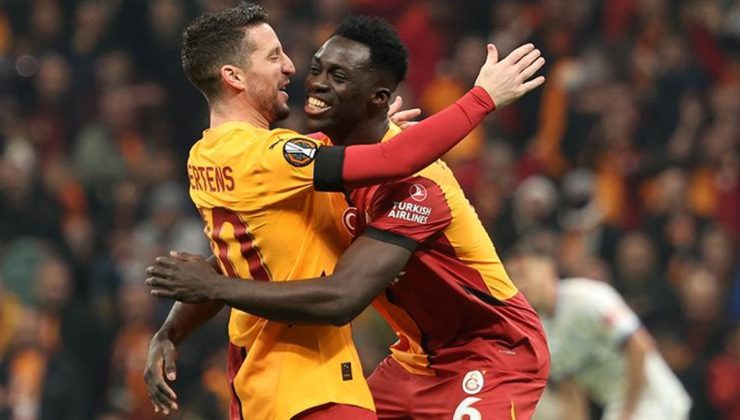 Galatasaray'da Dries Mertens’ten UEFA Avrupa Ligi rekoru