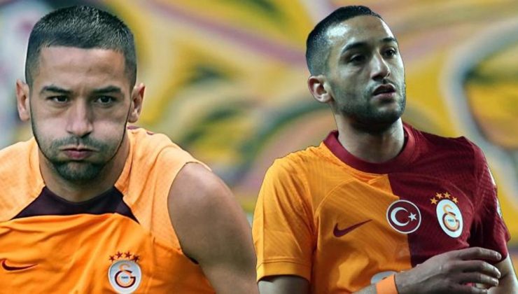 Galatasaray'da Hakim Ziyech sürprizi! Faslı yıldızdan ters köşe
