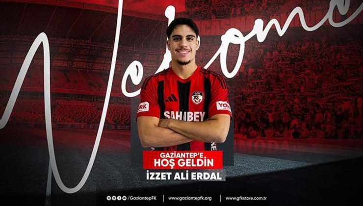 Gaziantep FK, İzzet Ali Erdal'ı kadrosuna kattı