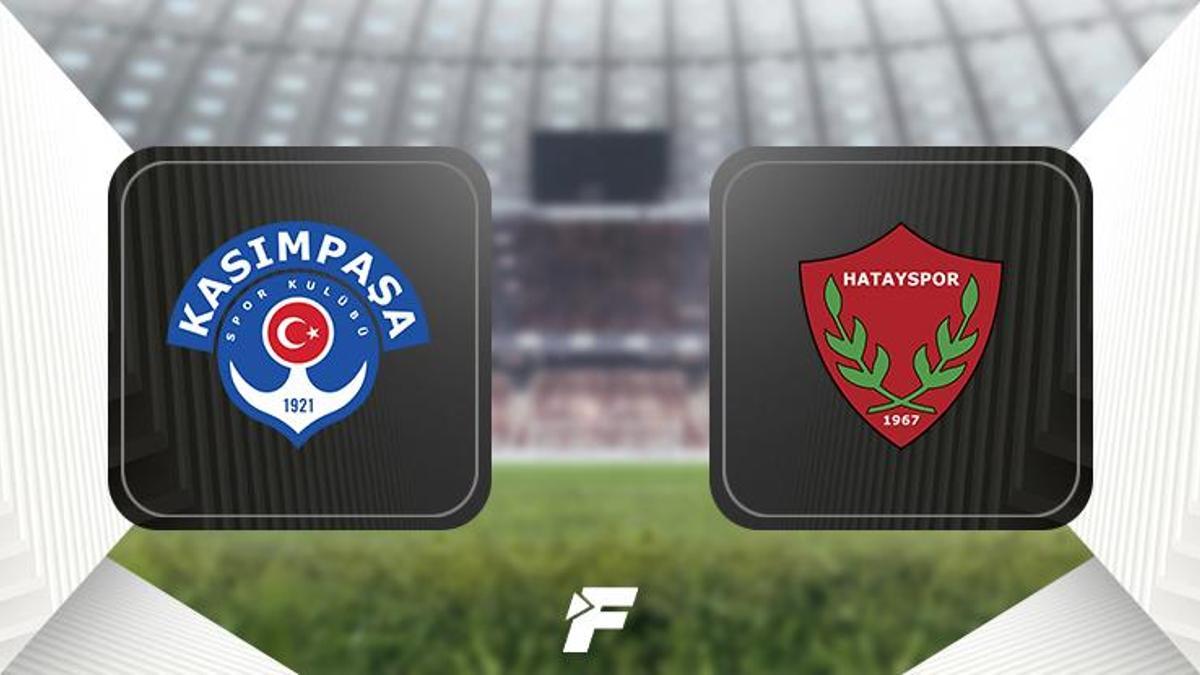 Kasımpaşa-Hatayspor maçı ne zaman, saat kaçta, hangi kanalda? (Muhtemel 11'ler)