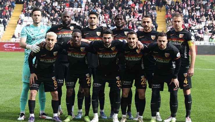 Kayserispor 5 maçtır 3 puana hasret