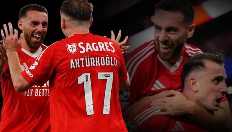 Kerem Aktürkoğlu asist yaptı, Orkun Kökçü gol attı: Benfica 4 golle kazandı