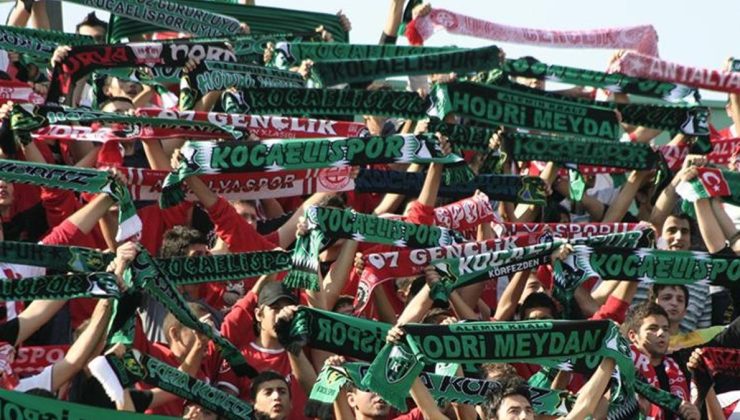 Kocaelispor taraftarlarından görülmemiş jest! Antalyasporluların cezasına ortak oldular…