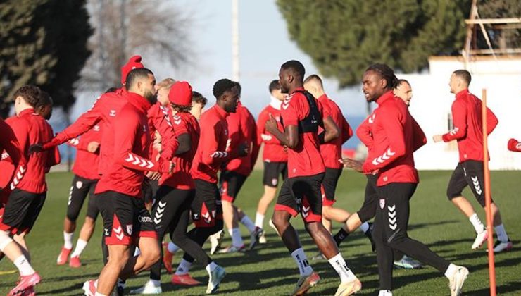 Samsunspor Başakşehir maçına hazır