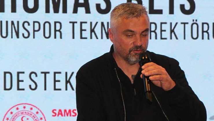 Samsunspor'da Thomas Reis'ten altyapının önemine vurgu