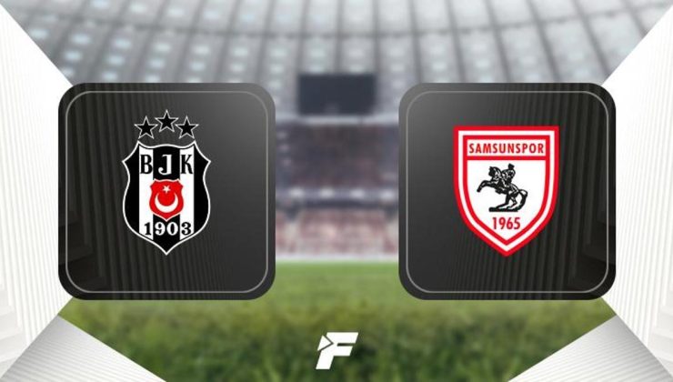 CANLI |Beşiktaş-Samsunspor maçı ne zaman, saat kaçta, hangi kanalda? (Muhtemel 11'ler)