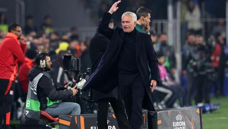 UEFA'dan Fenerbahçe Teknik Direktörü Jose Mourinho'ya ceza!