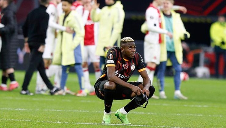 Victor Osimhen'in çabası Galatasaray'a yetmedi! Çok çalıştı, çok kaçırdı