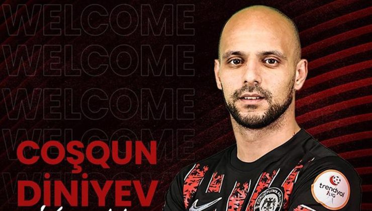Çorum FK, Coşqun Diniyev'i kadrosuna kattı