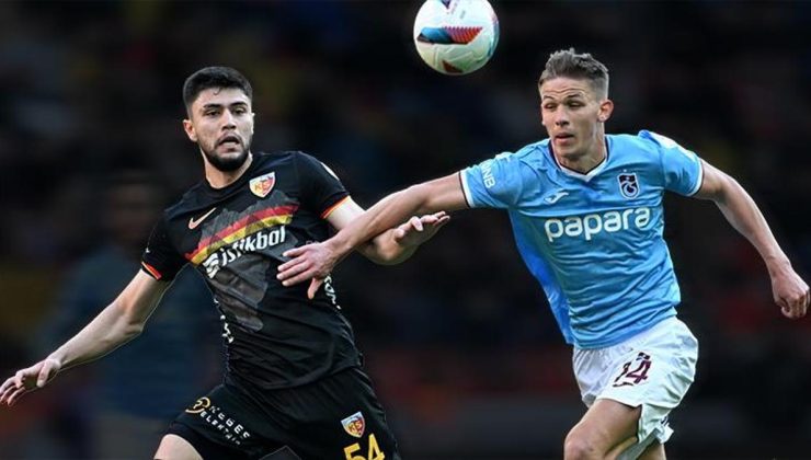 (ÖZET) KAYSERİ'DE PUANLAR PAYLAŞILDI! Kayserispor – Trabzonspor maçı sonucu: 0-0