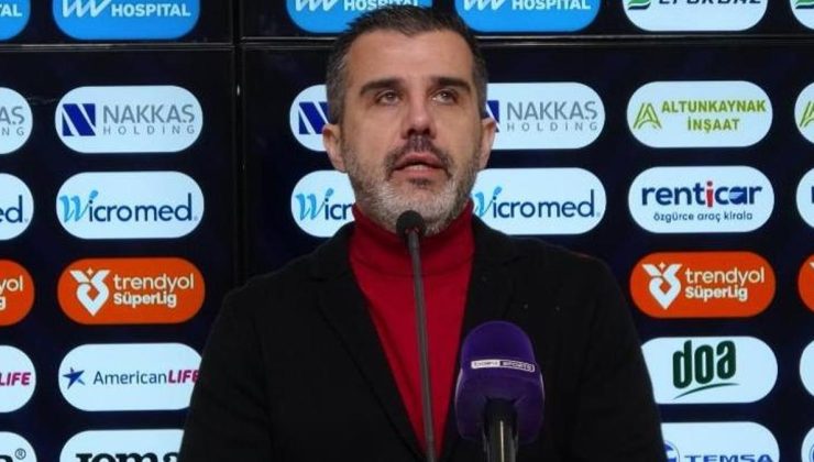 Adana Demirspor'da Mustafa Alper Avcı: Galip gelebilirdik