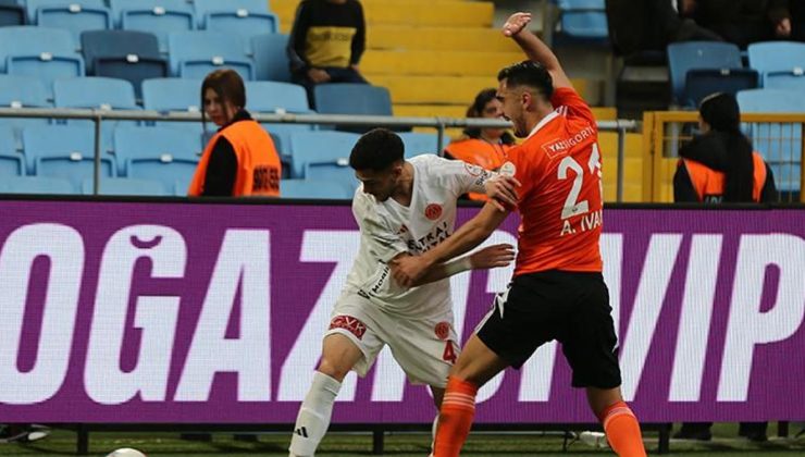 Adanaspor-Ümraniyespor maç sonucu: 1-1