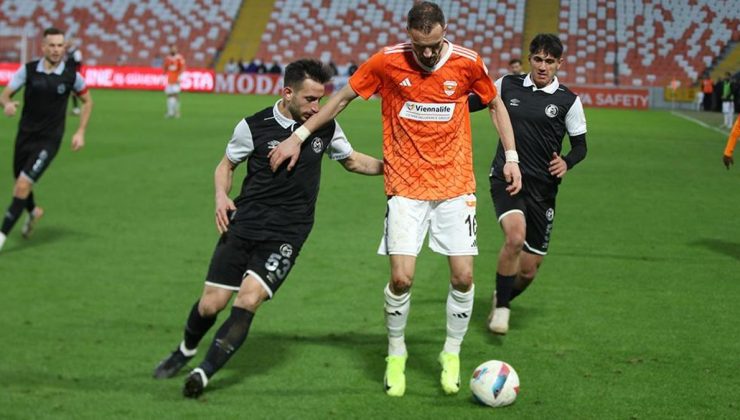 Adanaspor – Manisa FK maç sonucu: 2-1