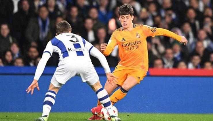 Arda Güler 11 başladı, Real Madrid avantajı kaptı! (ÖZET) Real Sociedad-Real Madrid maç sonucu: 0-1