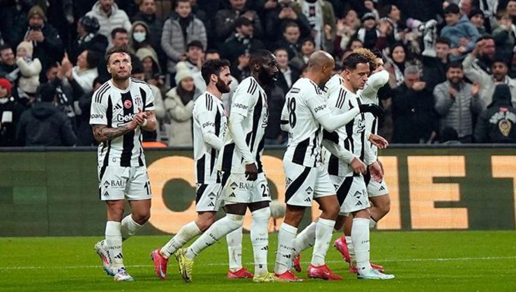 Beşiktaş ligde 7 maçtır yenilmiyor