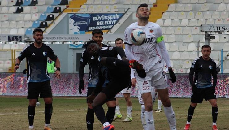 Erzurumspor FK evinde yıkıldı