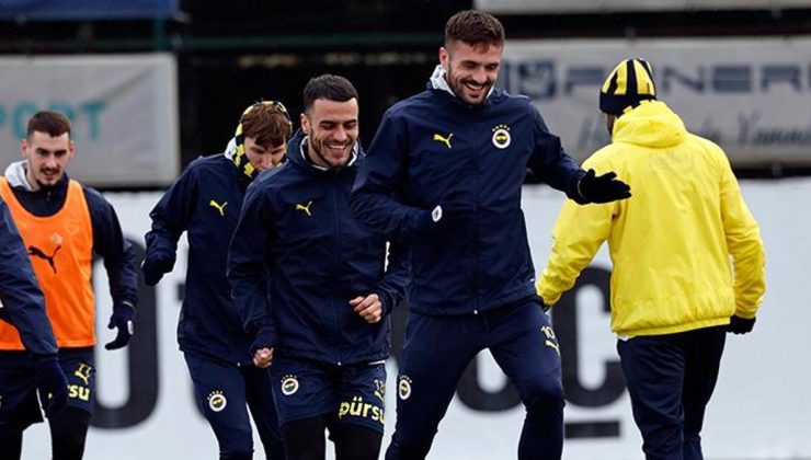Fenerbahçe Alanyaspor hazırlıklarını sürdürdü