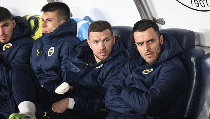 Fenerbahçe'de Edin Dzeko riske edilmedi