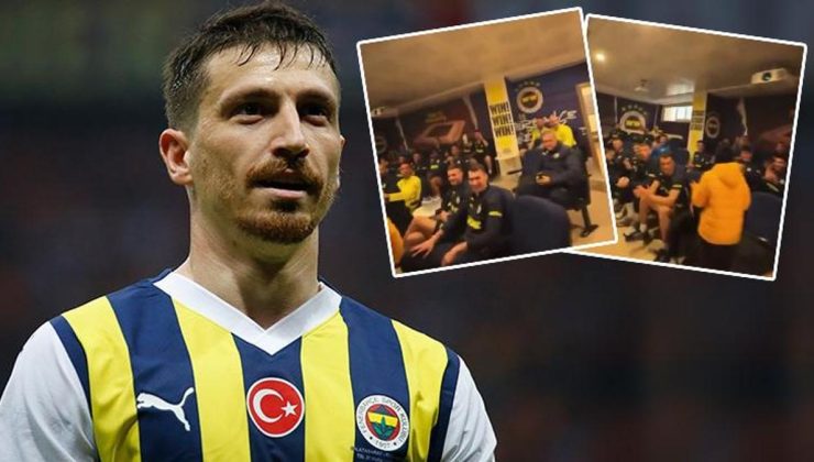Fenerbahçe'nin derbi toplantısına sürpriz misafir! Mert Hakan ile ilginç diyalog…