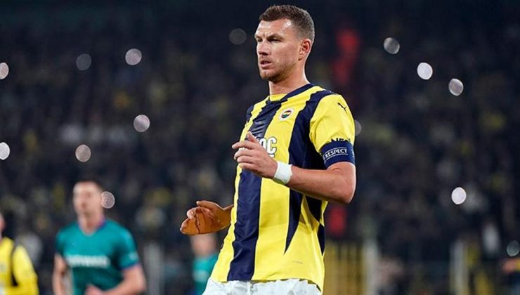 Fenerbahçe'ye kötü haber! Dzeko'nun eli kırıldı