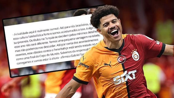 Gabriel Sara'dan derbi yorumu: Dünya Kupası gibi