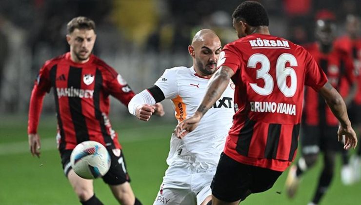 Gaziantep FK-Galatasaray maçı kaç kaç bitti, golü kim attı?