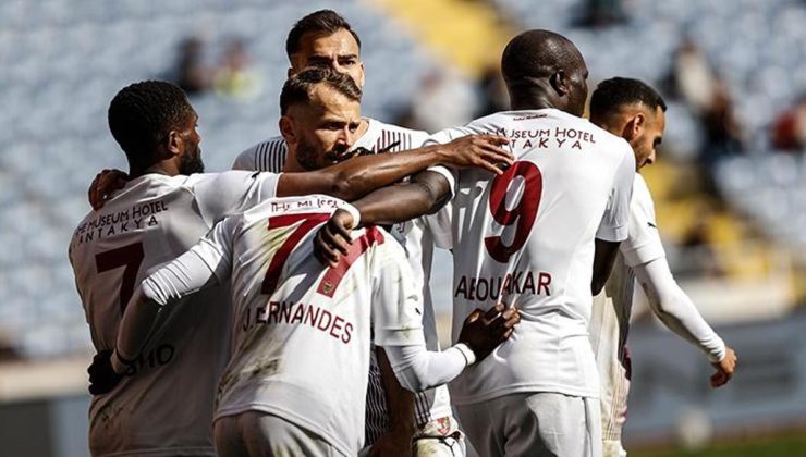 Hatayspor 100 gün sonra kazandı! Tek gol, kritik 3 puan… (Hatayspor 1-0 Alanyaspor)