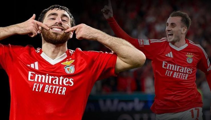 İZLE | 'Bizim Çocuklar' Portekiz'de yine sahnede! Orkun Kökçü gol attı, Kerem Aktürkoğlu asist yaptı