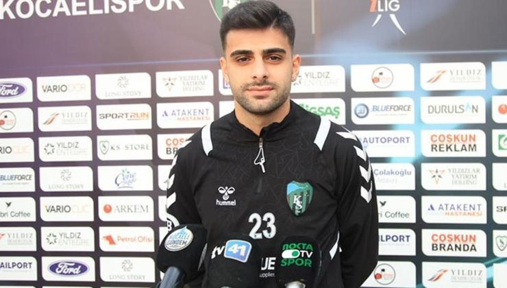 Kocaelispor'da Yunus Emre Gedik: 'Mücadele dozu yüksek maç bizi bekliyor'