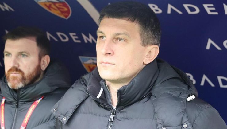 Konyaspor galibiyeti sonrası Kayserispor Teknik Direktörü Sergej Jakirovic: Tehlikeli bölgeden çıkmak istiyoruz
