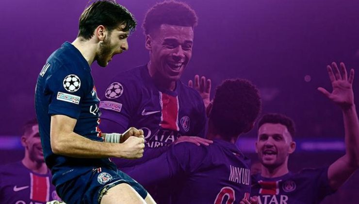 PSG, Şampiyonlar Ligi'nde Brest'i rencide etti! Tam 10 gol…